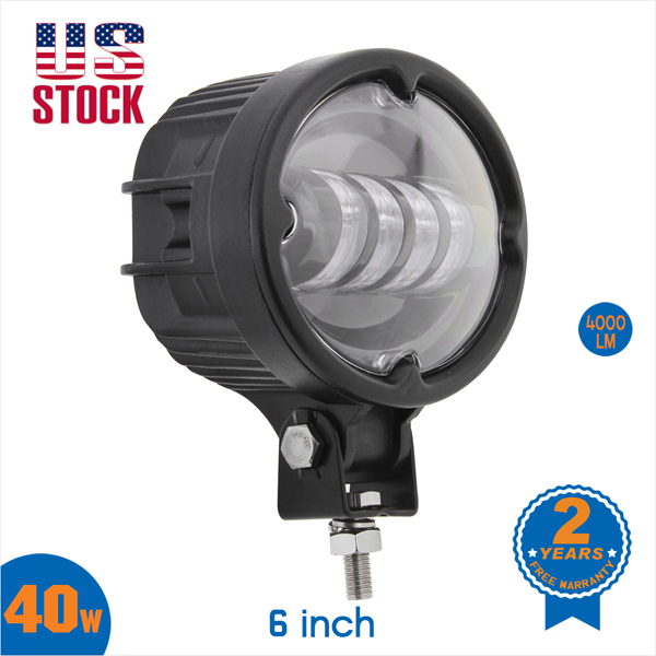LED Light with Black/Silver Color